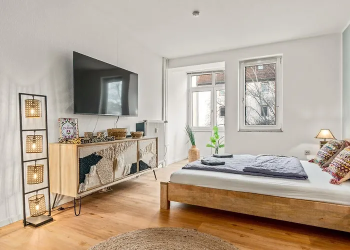 Cassel Lofts - Stylisches Dschungel-Studio Naehe Uni & Klinikum